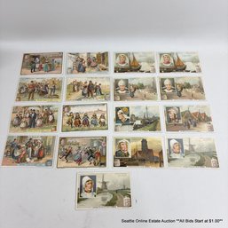 Compagnie Liebig Vintage Promotional Trading Cards Of Scenes Of Holland In Dutch And In French