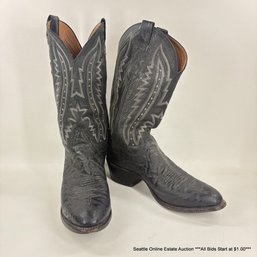 Vintage  Lucchese 2000 Western Cowboy Boots Size 9.5D Mens
