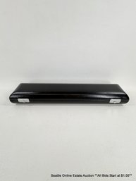 Vintage Flute Hard-Sided Storage Case Only With Red Velvet Interior