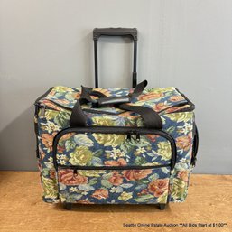 Rolling Sewing Machine Travel Bag With Extendable Handle