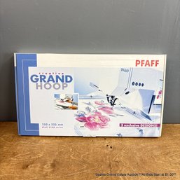 Pfaff 2100 Series Creative Grand Hoop In Original Box