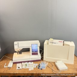 Pfaff Creative 2170 Sewing And Embroidery Machine With Owner's Manual, Needles, Bobbins, And Foot