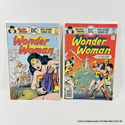 2 DC Wonder Woman Comic Book No. 223, 224 With 30 Cent Cover Price