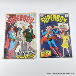2 DC Superboy No. 154, 131 12 Cent Cover Comic Books