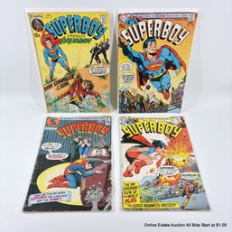 4 DC Superboy Comic Books No. 169, 167, 171, 168 15 Cent Cover Price
