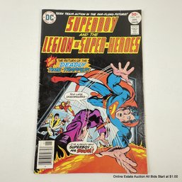 1 DC Superboy And The Legion Of Super-Heroes Comic Book No. 223 30 Cent Cover Price