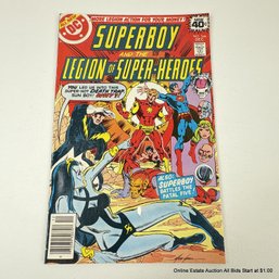 1 DC Superboy And The Legion Of Super-Heroes Comic Book No. 246 40 Cent Cover Price
