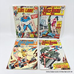 4 DC Lois Lane Comic Book No. 135, 136, 128, 133 20 Cent Cover Price