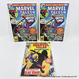 3 Marvel Tales Starring Spider-Man Comic Book No. 67, 69 With 25 Cent Price Cover
