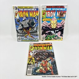 3 Marvel The Invincible Iron Man Comic Book No. 113, 115, 116 With 35 Cent Price Cover