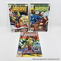 3 Marvel Daredevil Comic Book No. 137, 145, 148 With 30 Cent Price Cover