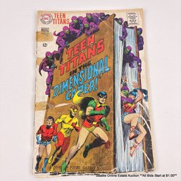 DC Teen Titans In The Dimensional Caper Comic Book No. 16 With 12 Cent Price Cover