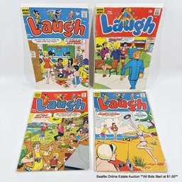 4 Archie Series Laugh Comic Book No 216, 258, 259, 263 With 12 & 20 Cent Price Covers