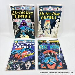 3 DC Detective Comics No. 450, 451, 452 And Batman No. 270 Comic Book With 25 Cent Price Covers
