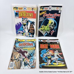 3 DC Batman's Detective Comics No. 457, 458, 462 And Batman No. 274  Comic Book With 30 Cent Price Covers