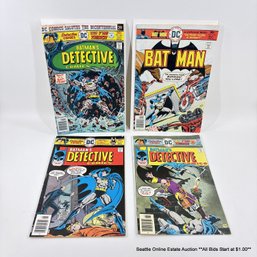 3 DC Batman's Detective Comics No. 459, 460, 461 And Batman No. 275 Comic Book With 30 Cent Price Covers