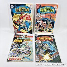 3 DC Batman's Detective Comics No. 467, 468, 466 And The Brave And The Bold No. 126 With 30 Cent Price Covers