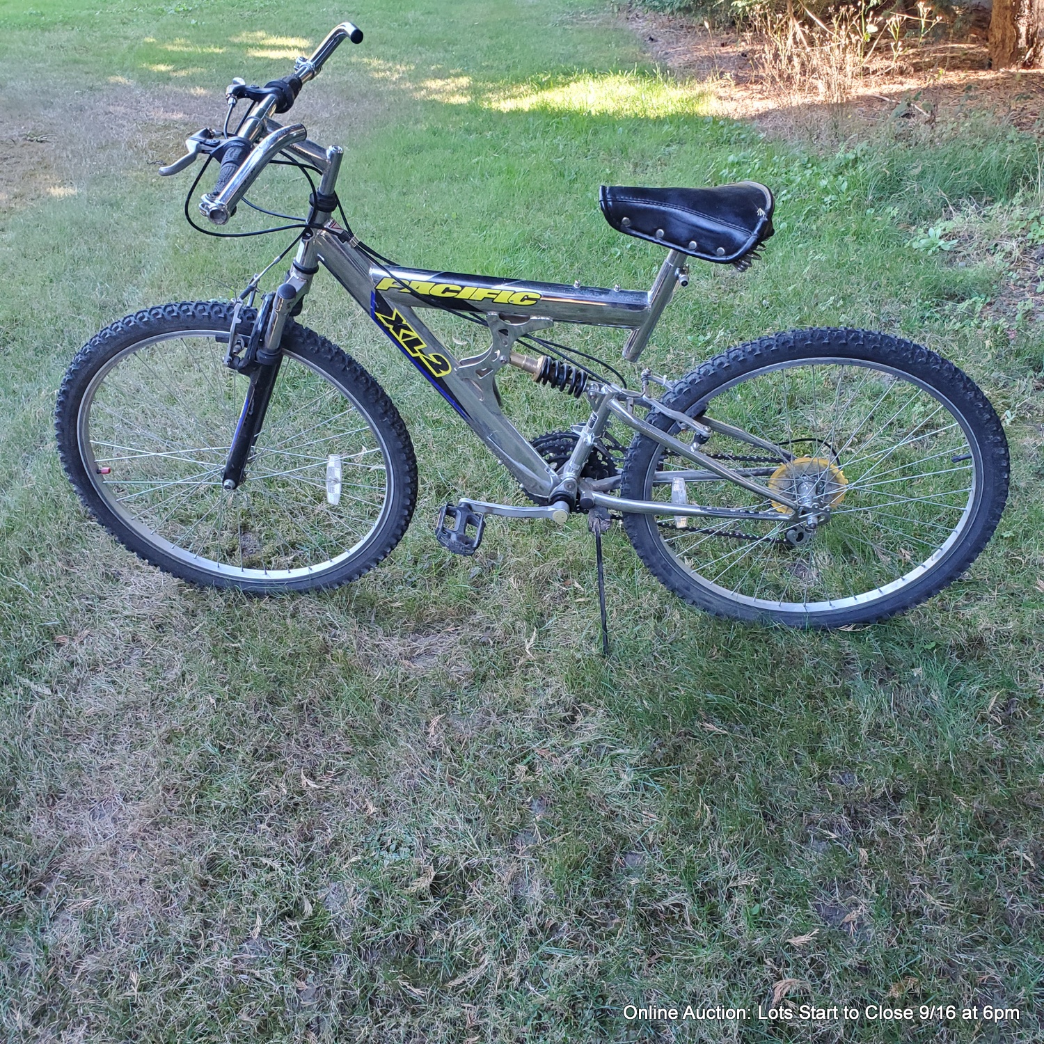 Pacific XL2 Mountain Bike With Hydraulic Suspension, 26