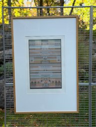 Tim Van Campen: Untitled Circuit Composition, Silkscreen, 1978, A/P