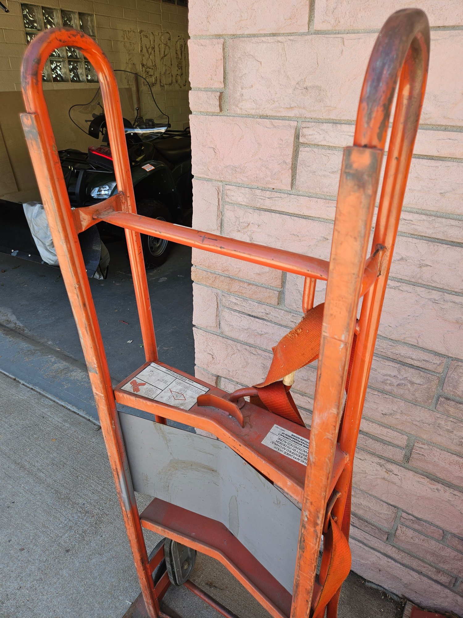 Backsaver 500lb Capacity Appliance Furniture Dolly #25506 ...