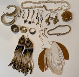 Gold Colored Jewelry Lot