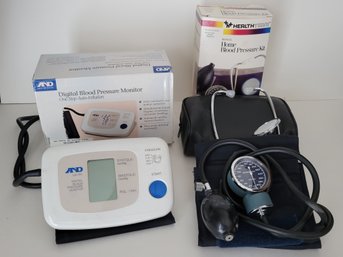 A & D Digital And Health Team Manual Blood Pressure Monitors