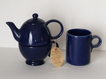 Dansk Teapot For One And Ceramic Mug