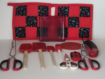Red Kitchen Utensils And Accessories