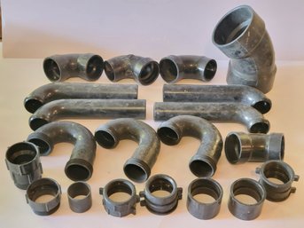 Black ABS Plumbing Pipe Fittings