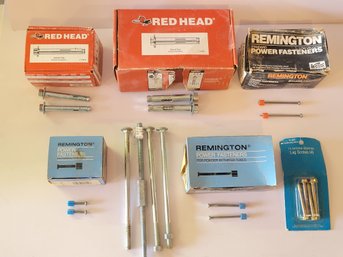 Collection Of Construction And Concrete Fasteners