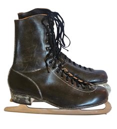 Vtg Riedell Ice Skates Size 8