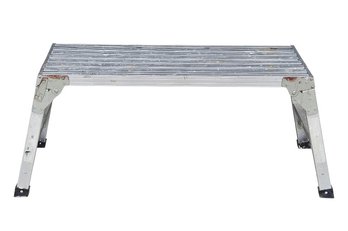 40' Portable Folding Aluminum Work Platform