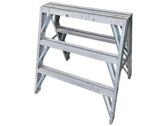 Keller Aluminum Double Sided Saw Horse Ladder