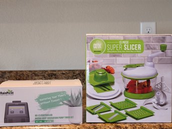 Cookworks 13 Piece Super Slicer And RainPoint Irrigation Pump Timer Kit
