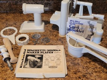 Kitchen Aid Pasta Maker Attachment Pro Slice Machine