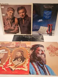 5 Willie Nelson Vinyl Records