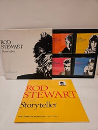 Rod Stewart Storyteller 4 CD Box Set 1989