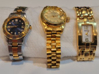 3 Ladies Watches