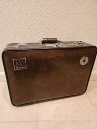 Vtg Presto Motown Leather Briefcase