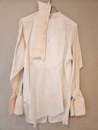 Vtg Antique Golden Arrow Cotton Shirt