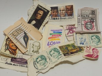 Small Collection Of Stamps