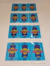 12 Unopened 1993 Upper Deck Coca-Cola Dennys Grand Slam Baseball Card