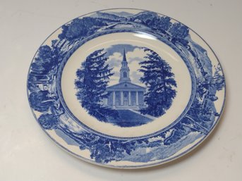 Mead Memorial Chapel Ceramic Plate