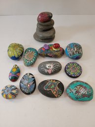 Assorted Handpainted Rocks