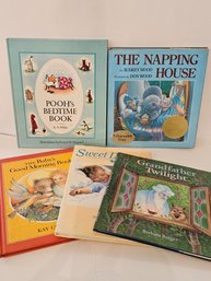 5 Children's Bedtime Books One Autographed