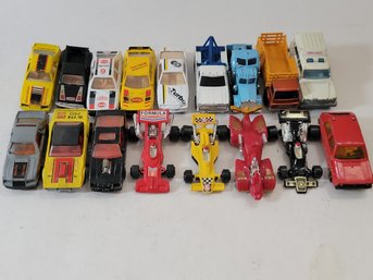17 Assorted Toy Vehicles