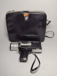 Canon Auto Zoom 518 Super 8 Film Camera And Case
