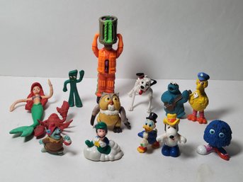 13 Vtg Popular Cartoon Character Figures