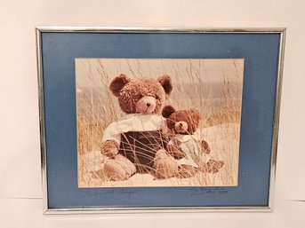'Sailor And Ginger' By Barb Bear Framed Print