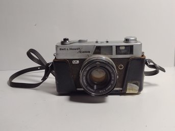 Vtg Canon Canonet QL19 35mm Rangefinder Film Camera And Neck Strap